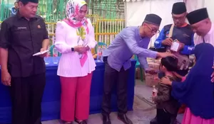 Hadir di Lapangan Sakura Kota Batu, Pasar Malam Perdana Ria Berbagi Anak Yatim