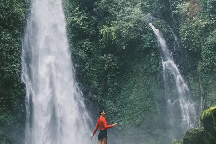 Air Terjun Tapahan Telu, tempat wisata indah di Minahasa Sulawesi Utara (instagaram/@gisellamukuan)
