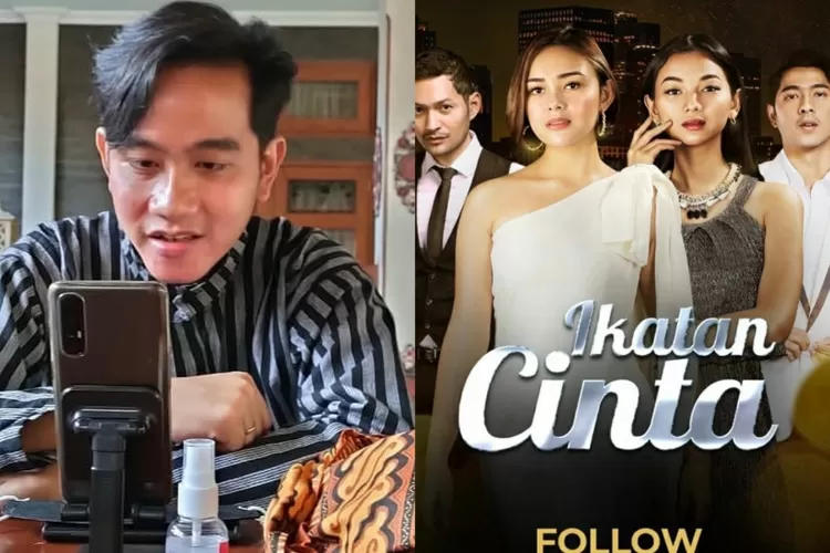  Ternyata Gibran Rakabuming Juga Suka Menontn Sinetron Ikatan Cinta (foto;;Gorajuara/instagram @girabnrakabuming.raka @mnc\-pictures)