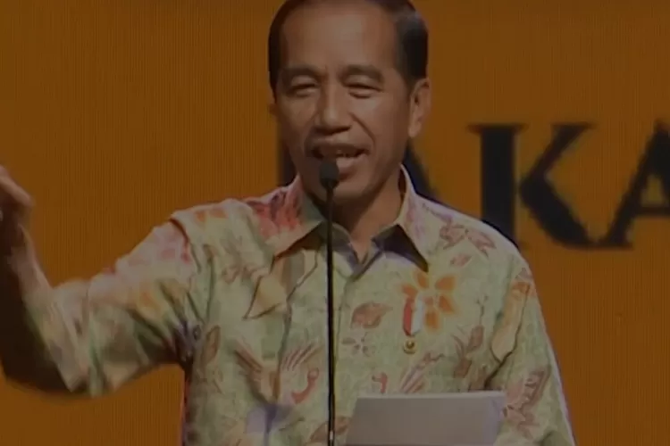 Presiden Joko Widodo tengah menyampaikan kekhawatirannya jelang pemilu 2024 mendatang.&nbsp; (Instagram @jokowi)