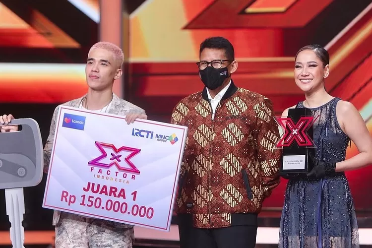 Alvin Jonathan juara X Factor Indonesia 2022 (instagram xfactoridofficial)