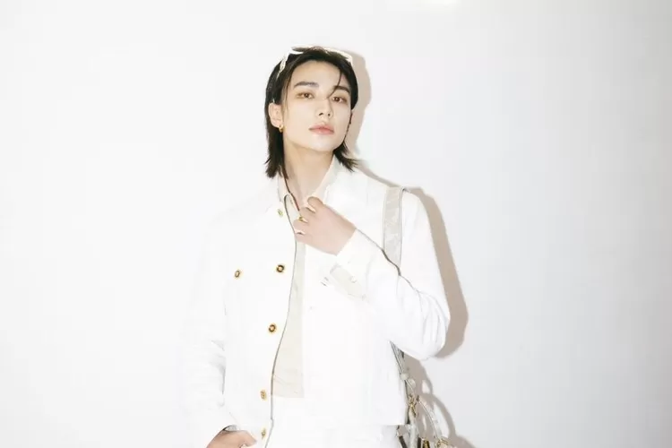 Hyunjin Stray Kids jadi global ambassador Versace (Instagram @realstraykids)