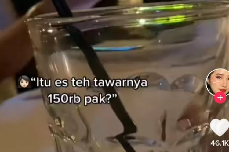 Link Nonton Video Es Teh Tawar Seharga Rp150 Ribu Viral Di Tiktok Saluran Media 4833