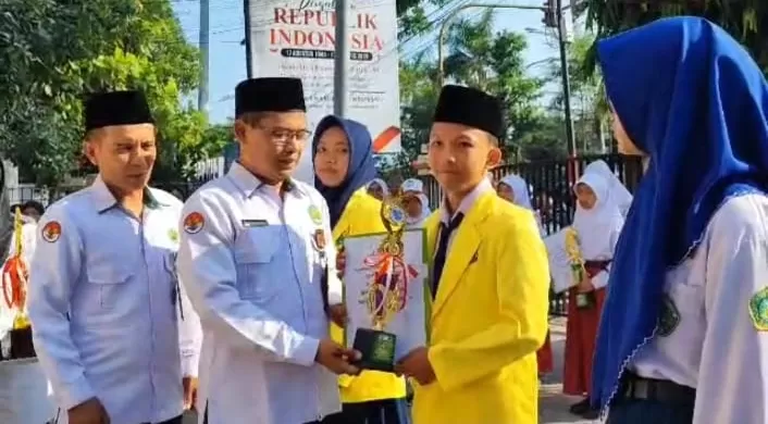 Prestasi Membanggakan! Dua Siswa MTs N 4 Rembang Raih Juara OMI Matematika 2025 