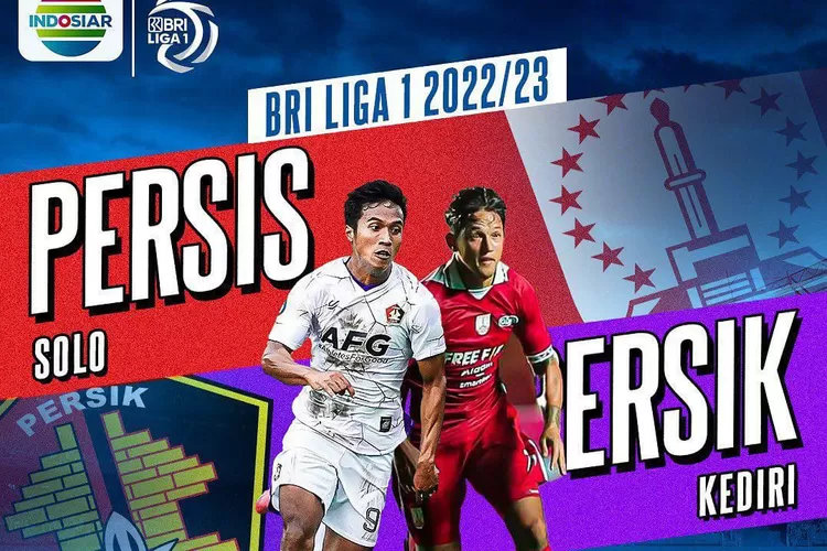Siaran Langsung Live Streaming Persis Solo vs Persik Kediri BRI Liga1 13 April Bukan di NobarTV atau Score808 (Hasil tangkapan layar vidio.com)