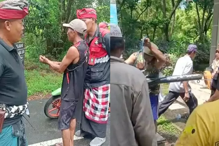 Hindu Bangkit! Pria Paksa Buka Portal Pantai saat Nyepi Diciduk Polisi, Panglima TNI Kapolri Disenggol  (Instagram @aryawedakarna)