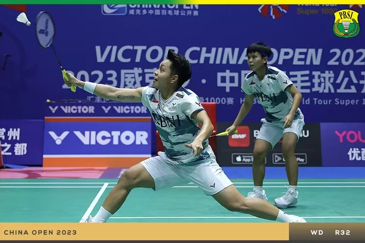 Gacor! Apriyani-Fadia Pulangkan Unggulan Thailand di 32 Besar China Open 2023 (Instagram @ina.badminton)