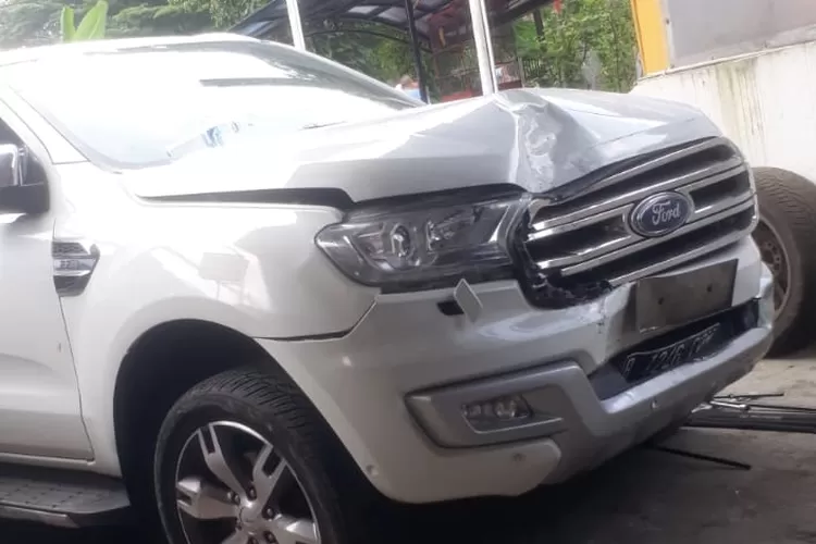 kecalakaan beruntun yang terjadi di Jalan Raya ciapus. Foto/Pribadi (Foto/Pribadi)