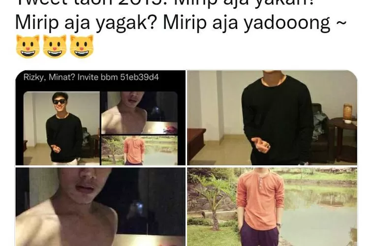Benarkah ini foto Rizky Billar? (Twitter/@BanyuSadewa)