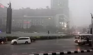 Pada Hari Senin, Jakarta diprakirakan Hujan