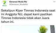 Final Piala AFF 2020 Indonesia vs Thailand Leg 1, Akun Ini Bilang Squad Garuda Tak Akan Juara Tahun Ini