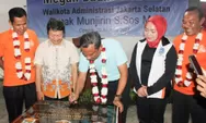 Munjirin Resmikan GOR Badminton Hall di Cipedak