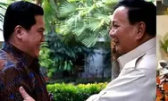 Masih di Luar Negeri Bersama Jokowi, Deklarasi Pasangan Prabowo-Erick Thohir Tertunda