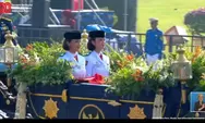 Kirab Pengantar Bendera Sang Merah Putih Sudah Tiba di Istana Merdeka