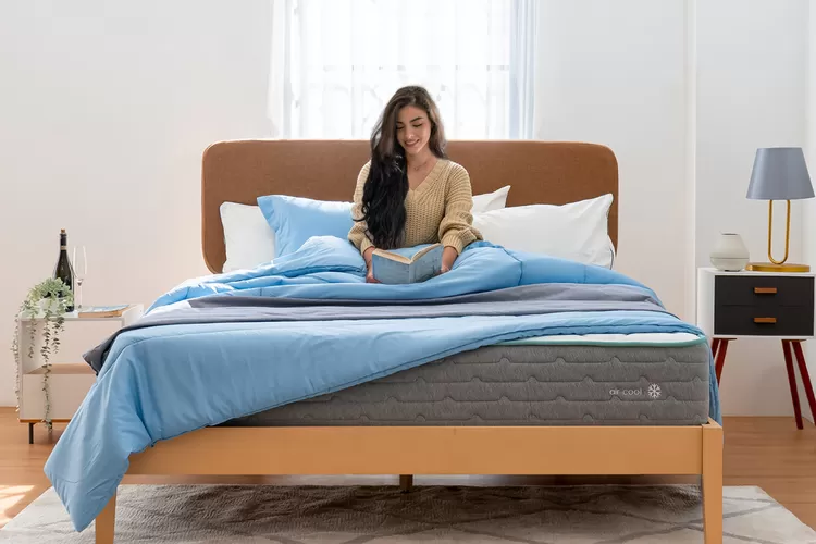 7 Tips Desain Kamar Tidur Minimalis Mungil Cantik, Desainnya 'Kecil-kecil Cabe Rawit!' (Foto/Quantum: Dreambox The Cooling Mattress.)