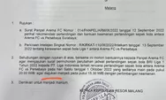 TERUNGKAP! Polda Jatim Ternyata Sudah Minta Jadwal Tanding Arema vs Persebaya Dimajukan untuk Cegah Kericuhan
