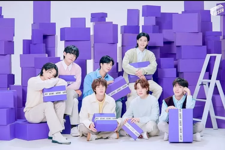 BTS Rayakan 10 th anniversary. (Instagram/@bight_ent)