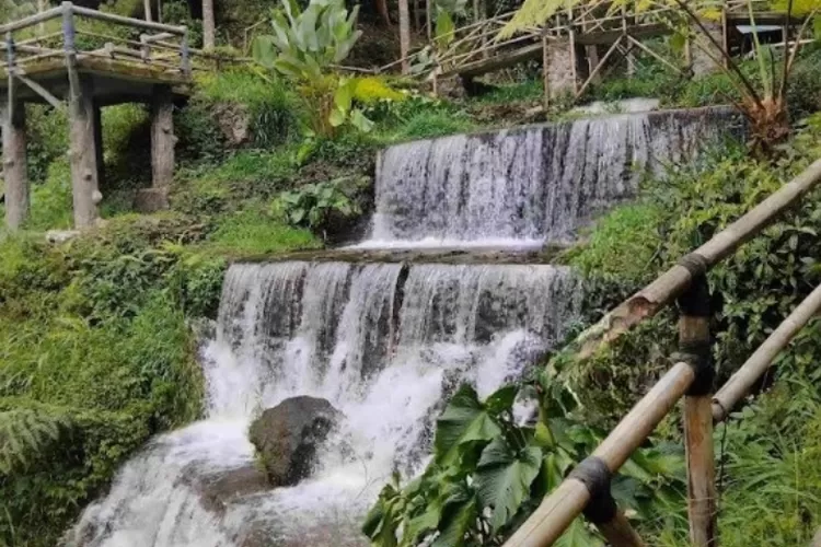 Hiling Tipis Menikmati Keindahan Alam Di Curug Teh Gawir Parongpong Bandung Bandung News