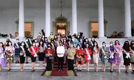 Finalis Puteri Indonesia 2022 Bertemu Presiden Jokowi, Bahas Ibu Kota Negara (IKN) Nusantara