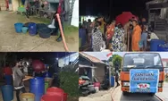 PT TeL Distribusikan Bantuan Air Bersih 440.000 Liter ke Desa Sekitarnya