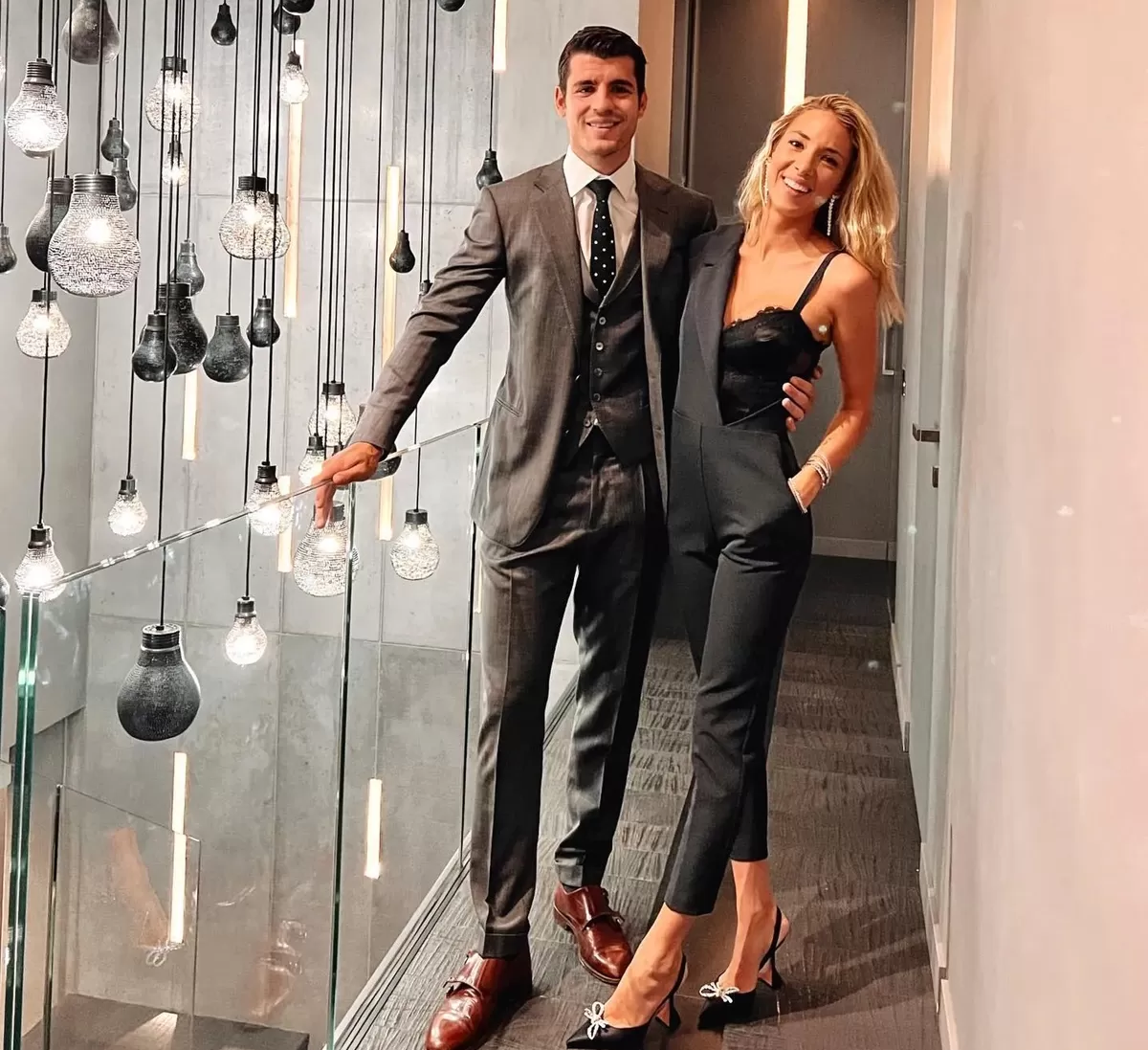 Alvaro Morata dan Alice Campello berpisah dan mengkonfirmasi bahwa pernikahan mereka telah berakhir. (Instagram @alvaromorata)