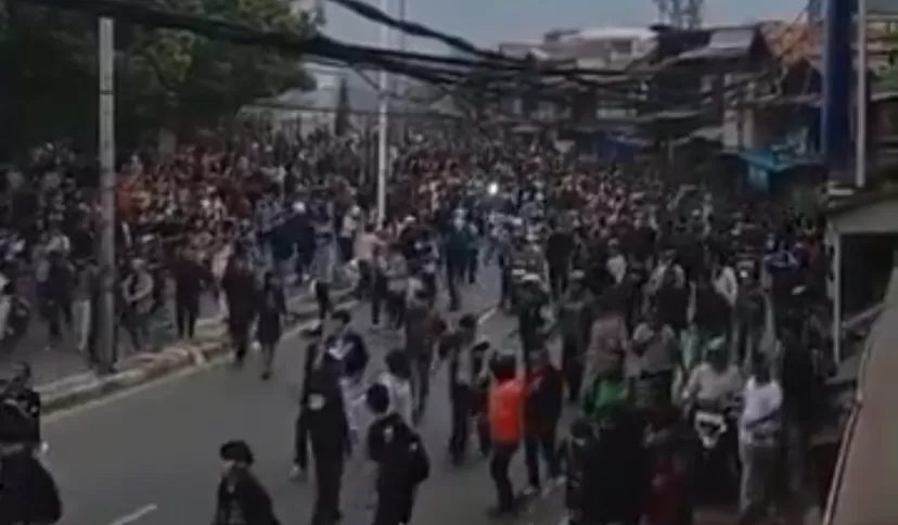 Banyak pelajar yang mengaku tertarik ikut aksi setelah melihat berbagai unggahan di TikTok.