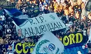 Giliran Supporter Inter Milan Curva Nord Milano 1969 beri dukungan Aremania: RIP Kanjuruhan