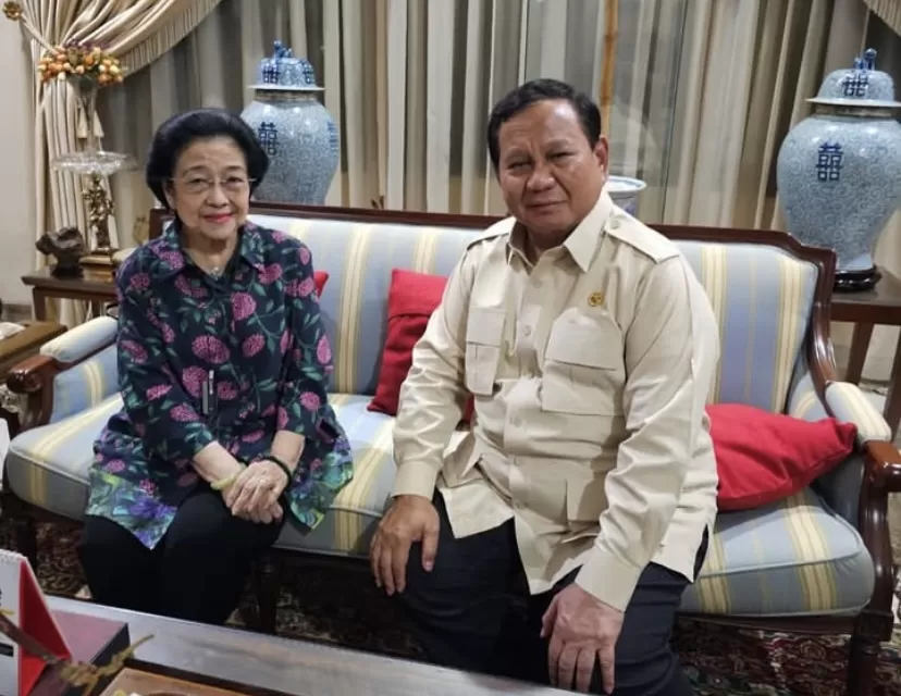 Pertemuan Presiden Prabowo Subianto dengan Presiden ke-5 sekaligus Ketum PDIP Megawati Soekarnoputri pada Senin, 7 April 2025 