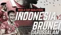 Leg Pertama Kualifikasi Piala Dunia 2026 Antar Indonesia vs Brunei Darussalam, Intip Link Streaming