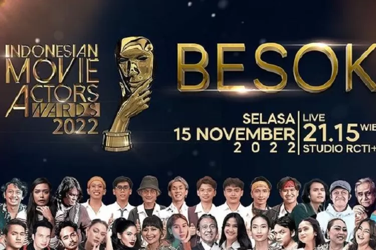 Daftar Pemenang Indonesian Movie Actors Awards 2022 - Bingkai Nasional