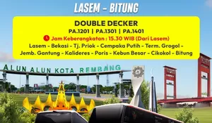 Rute Baru Rosalia Indah dari Lasem: Tujuan Bogor, Bitung, dan Palembang Kini Lebih Nyaman