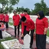 Peringati Hari Lahir Pancasila, DPD PDI Perjuangan Jambi Ziarah ke Makam Pahlawan