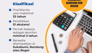 Lowongan Kerja Radar Bogor Grup, Dibutuhkan Akuntan dengan Pengalaman Minimal 2 Tahun