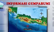 BREAKING NEWS! Pangandaran diguncang gempa hari ini Senin 17 April 2023 kekuatan 4.9 magnitudo