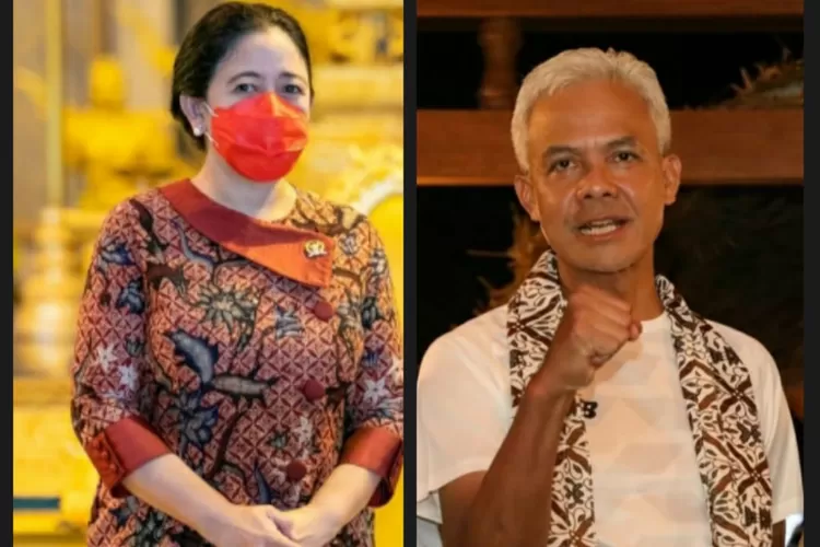 PDIP galau harus usung Ganjar atau Puan sebagai capres pada pemilu 2024 mendatang. (kolase foto instagram @ganjar_pranowo dan @puanmaharaniri)