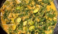 Resep cara membuat gulai daun ubi pete, yuk disimak disini resepnya!