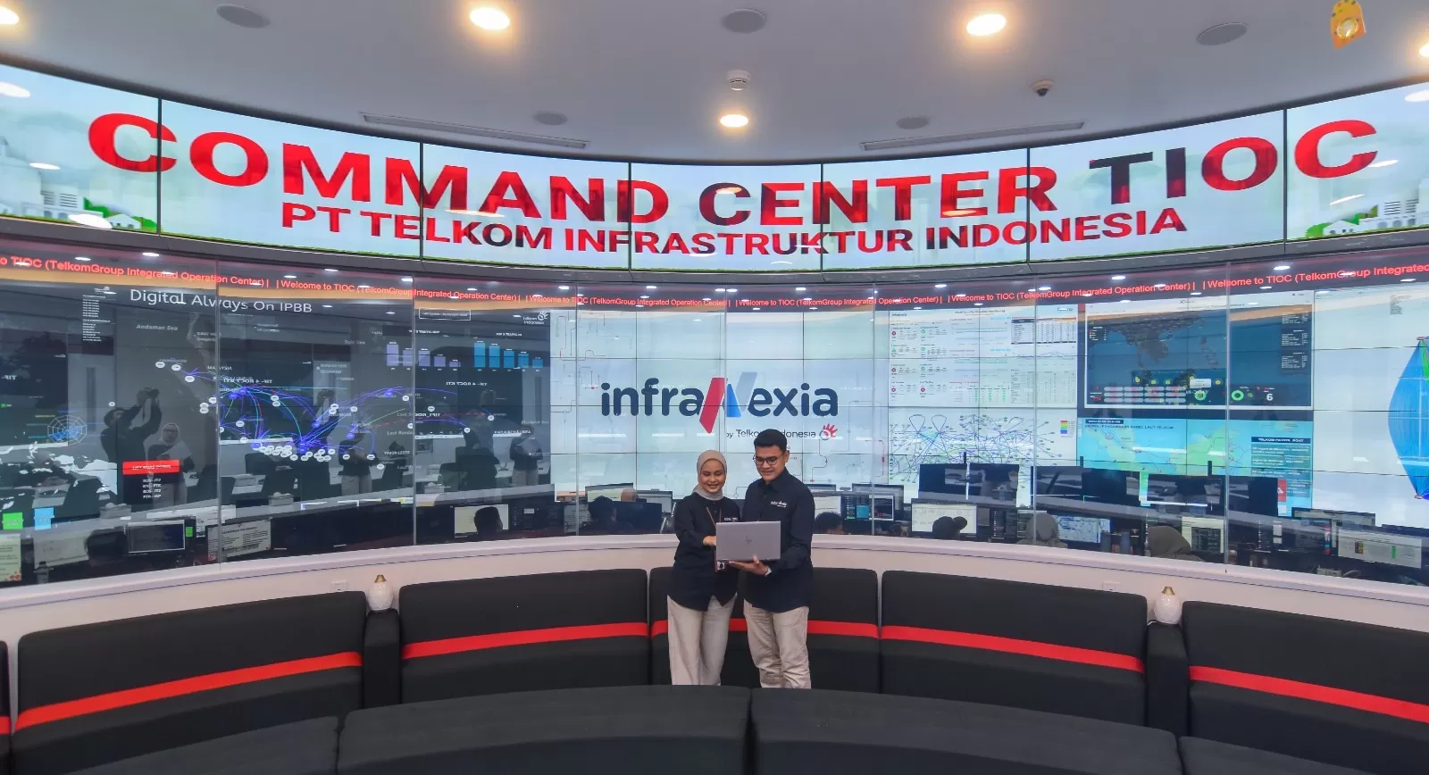 InfraNexia jadi identitas baru TIF sebagai penyedia aset Wholesale Fiber Connectivity untuk mendorong konektivitas digital nasional. 