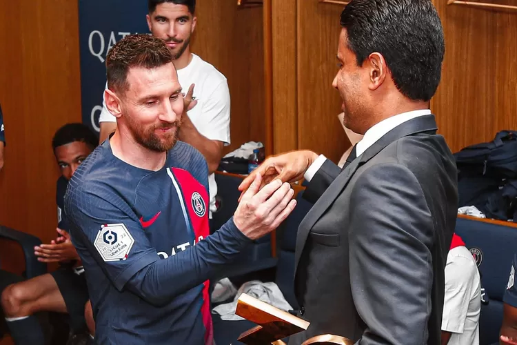 Lionel Messi resmi tinggalkan PSG akhir musim ini (Twitter @leomessimedia)