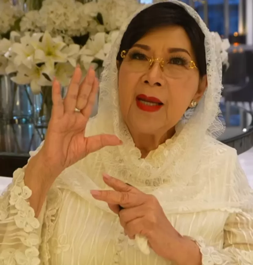 Postingan terakhir Titiek Puspa saat momen hari raya Lebaran 2025. (Dok: Instagram Titiek Puspa)