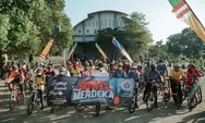 KAPEELSA gelar Gowes Merdeka meriahkan HUT ke-77 RI