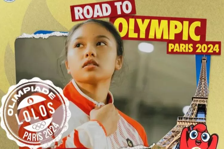 Rifda Irfanaluthfi lolos olimpiade Paris 2024 (Instagram @kemenpora)