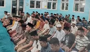 Penuh Khidmat, Lapas Kelas IIA Rantauprapat Laksanakan Salat Tarawih Berjamaah