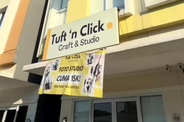 Rekomendasi studio self foto di Tangerang. (Tiktok/balqis)