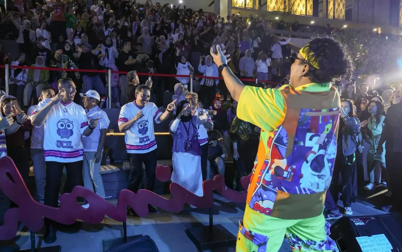  Menteri Maman Abdurrahman saat menghadiri acara Pemanasan KOPLING 2025 di Sarinah, Jakarta Pusat, pada Kamis, 2 Oktober 2025