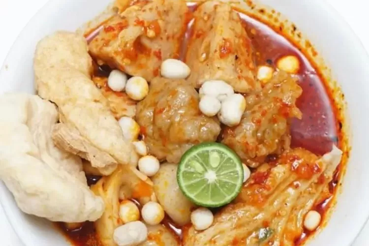 Resep Baso Aci Tekstur Kenyal Dengan Kuah Gurih Pedas Camilan Praktis