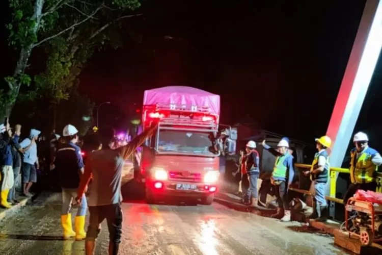 Jembatan Miring Kota Palopo Sudah Bisa Dilalui Kendaraan (BPPJN Sulsel)