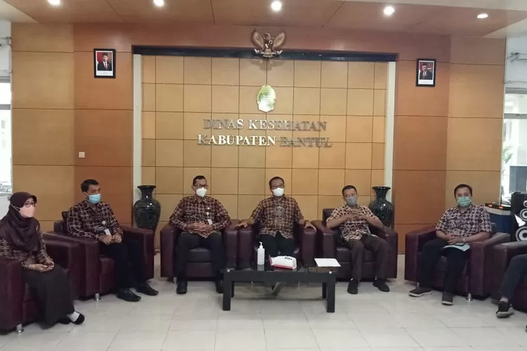 Konferensi pers gagal ginjal akut di Dinkes Bantul. (Istimewa)