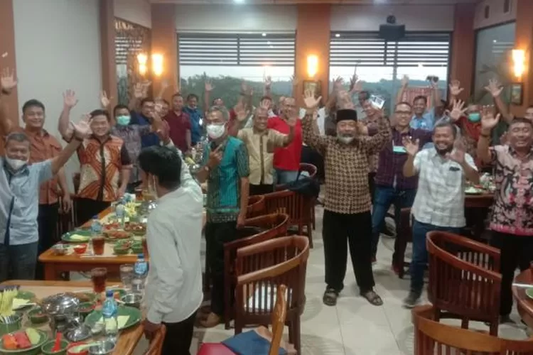 Para calon pengurus Kelompok Informasi Masyarakat (KIM) Kota Semarang saat koordinasi persiapan pelantikan KIM Kota Semarang Periode 2022-2022. (dok)