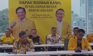 Ridwan Kamil ungkap Alasannya Gabung Partai Golkar, Begini Respon Menteri BUMN hingga Netizen