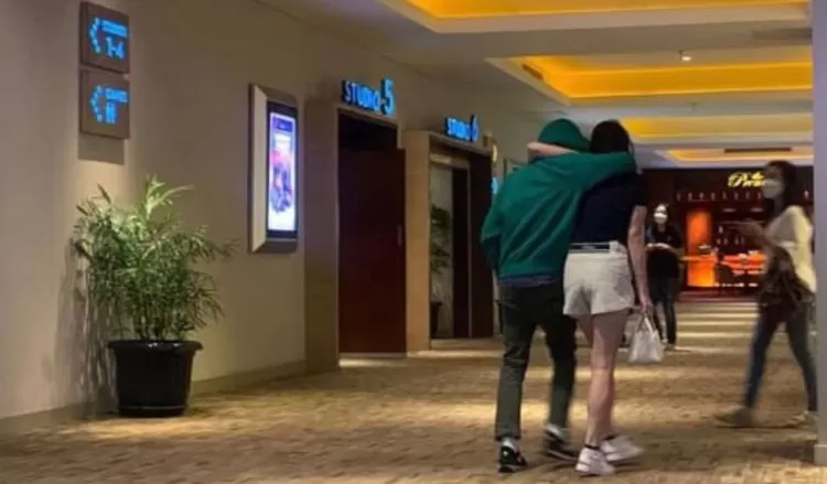 Sosok diduga Desta dan Gege. Foto/Instagram